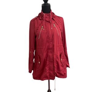 Tommy Hilfiger Women's Crimson Utility Jacket